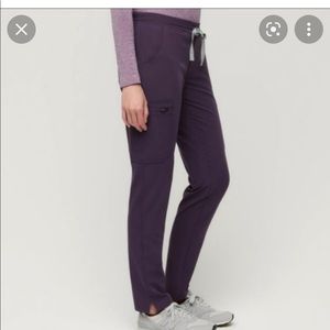 Figs Scrub set in Purple Shadow